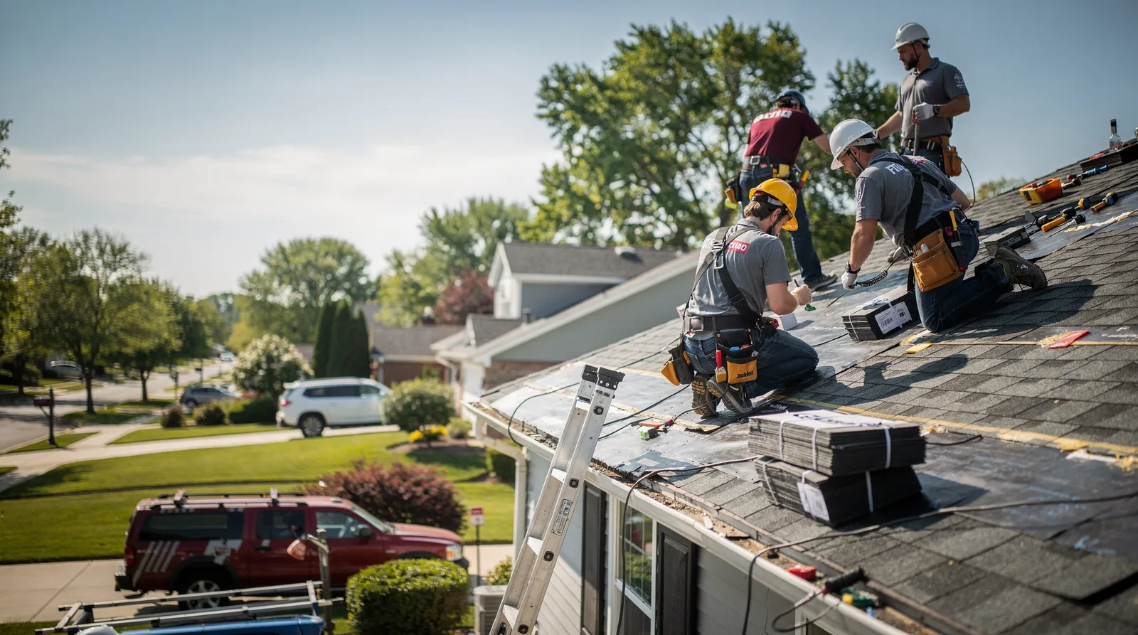 Roof Repair in Burlington, ME around you
